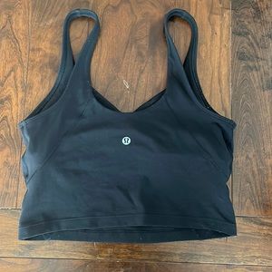 Lululemon ALIGN top size 8 black!!